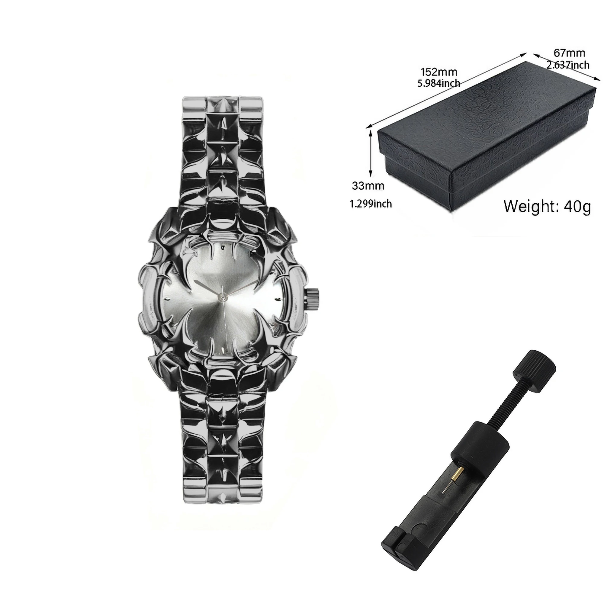 Men's Claw-Shaped Quartz Watch - Image 13