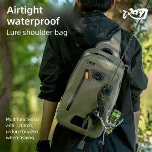 Fishing Shoulder Bag – Multi-Pocket Tackle Bag