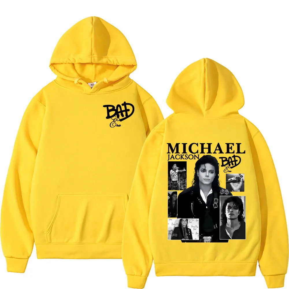 King Of Pop Michael Jackson Bad Era Album Hooded - Image 10