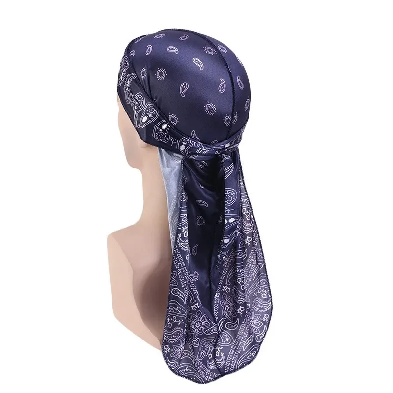 Unisex Satin Durag Bandana – Extra Long Tail - Image 13