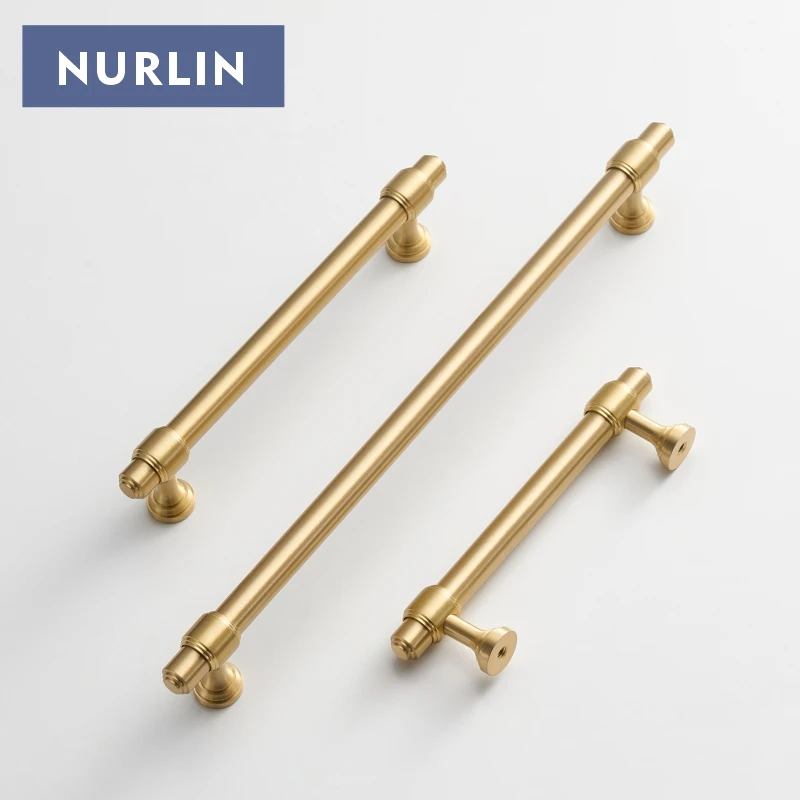 Nurlin Solid Brass French Style Luxury Cabinet Knobs Wardrobe - Image 6