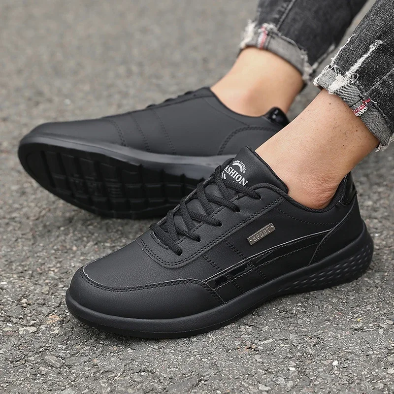 Men S Tennis Korean Edition Lightweight Fashion Sneakers Designer - Image 2