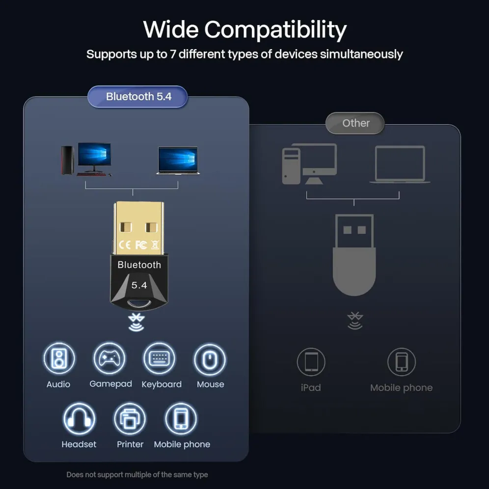 USB Bluetooth 5.4 Adapter – Plug & Play - Image 6