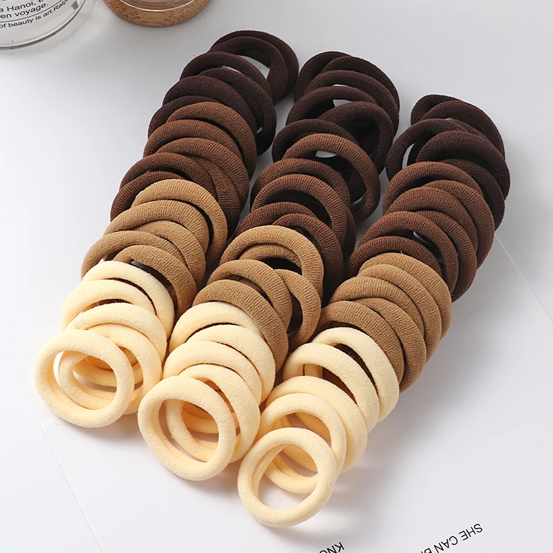 Girls Nylon Rubber Bands Elastic Hair Bands Hair Accessories - Image 10