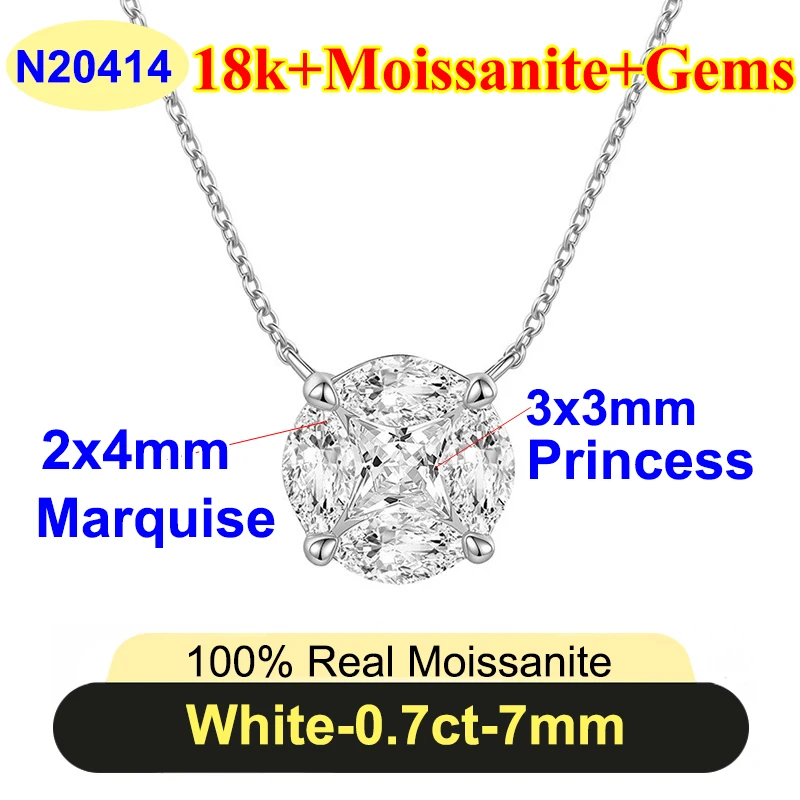 Purenew Princess Marquise Cut Moissanite Earrings For Women S925 - Image 13
