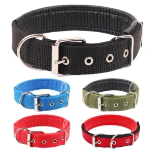 Dog Collars Nylon Adjustable Dog Neck Circle Long-lasting Pet