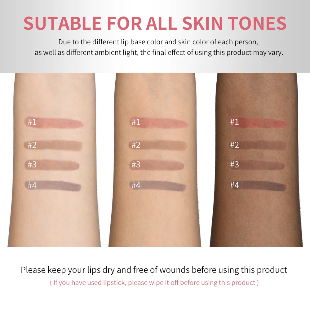 Peel Off Lip Stain Lip Liner Tattoo Long-Lasting Waterproof Smudge-Proof Transfer-Proof Matte Lipliner Magic Lip Cosmetic - Image 4
