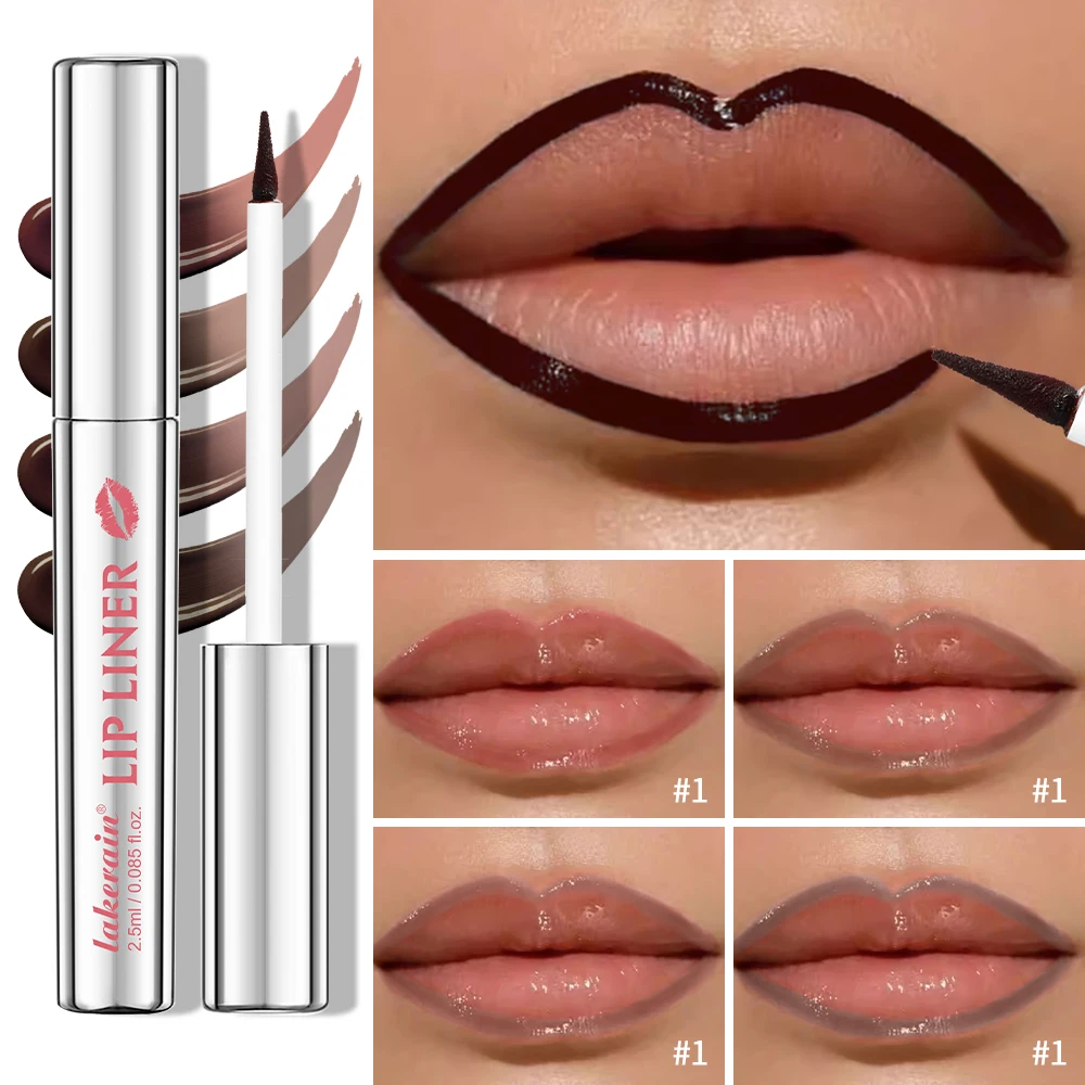 Peel Off Lip Stain Lip Liner Tattoo Long-Lasting Waterproof Smudge-Proof Transfer-Proof Matte Lipliner Magic Lip Cosmetic