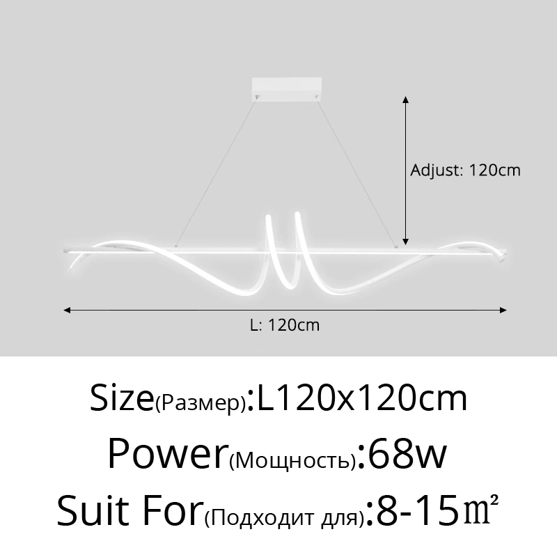 Modern LED Pendant Light - Image 7