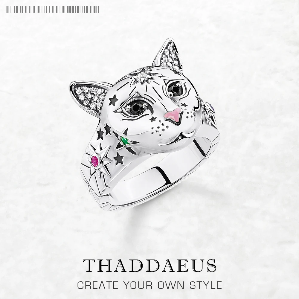 Magic Cat Ring Brand New Fine Jewerly Bohemia 925 Sterling Silver Gift For Women - Image 7