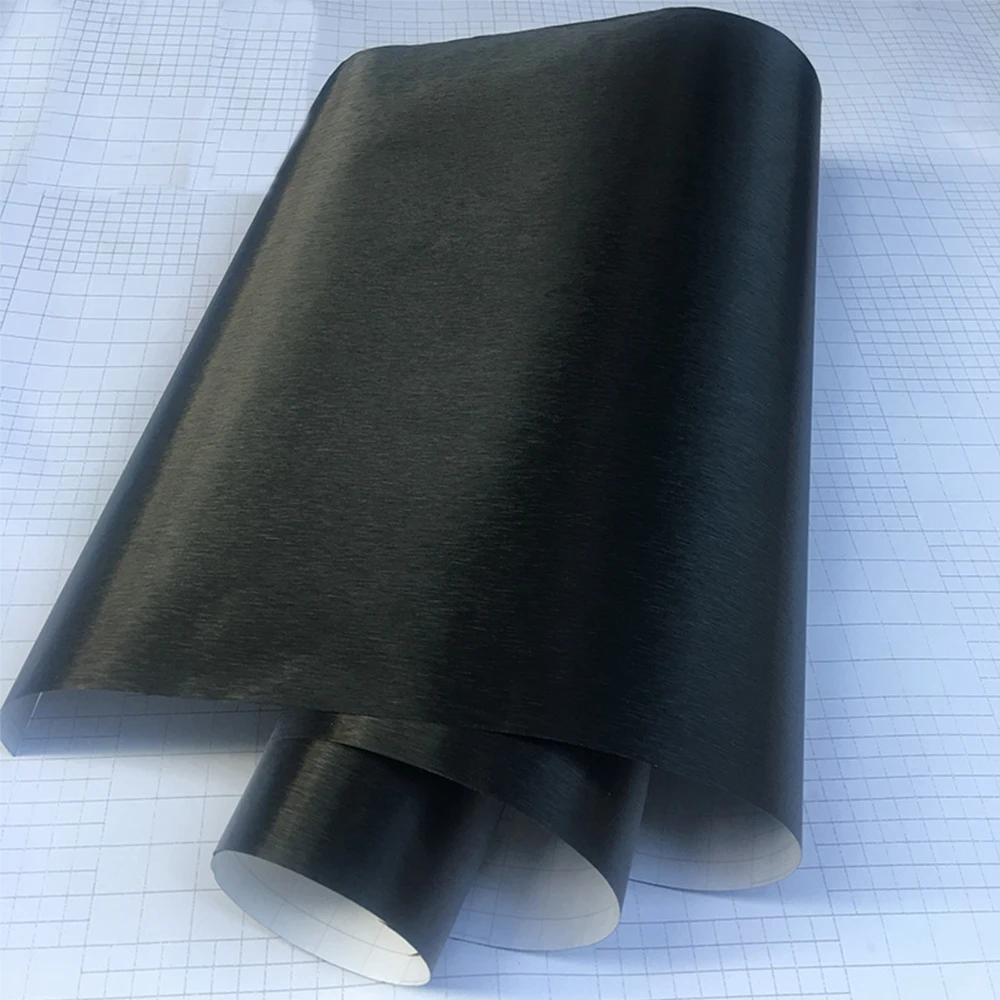Brushed Aluminum Vinyl Car Wrap Film Car Sticker Diy - Image 9