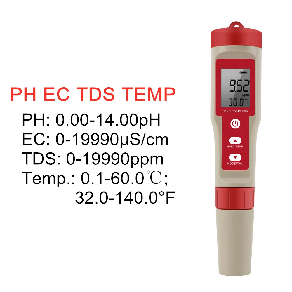 Multifunction Water Quality Tester Ph/ Tds/ec /salinity Tester Lcd - Image 11