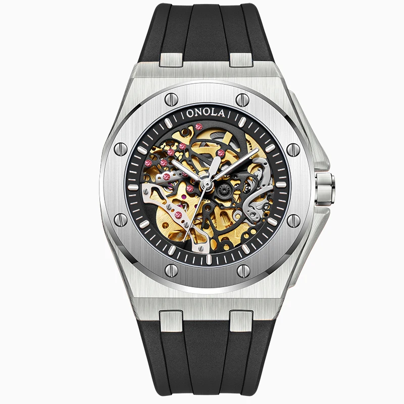 Onola 3834 Top Brand Fashion Men S Automatic Mechanical - Image 9
