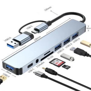 Multiport USB-C Hub Adapter