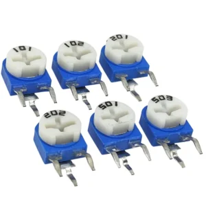 Rm063 Rm 063 Trimpot Trimmer Potentiometer 100 200 500
