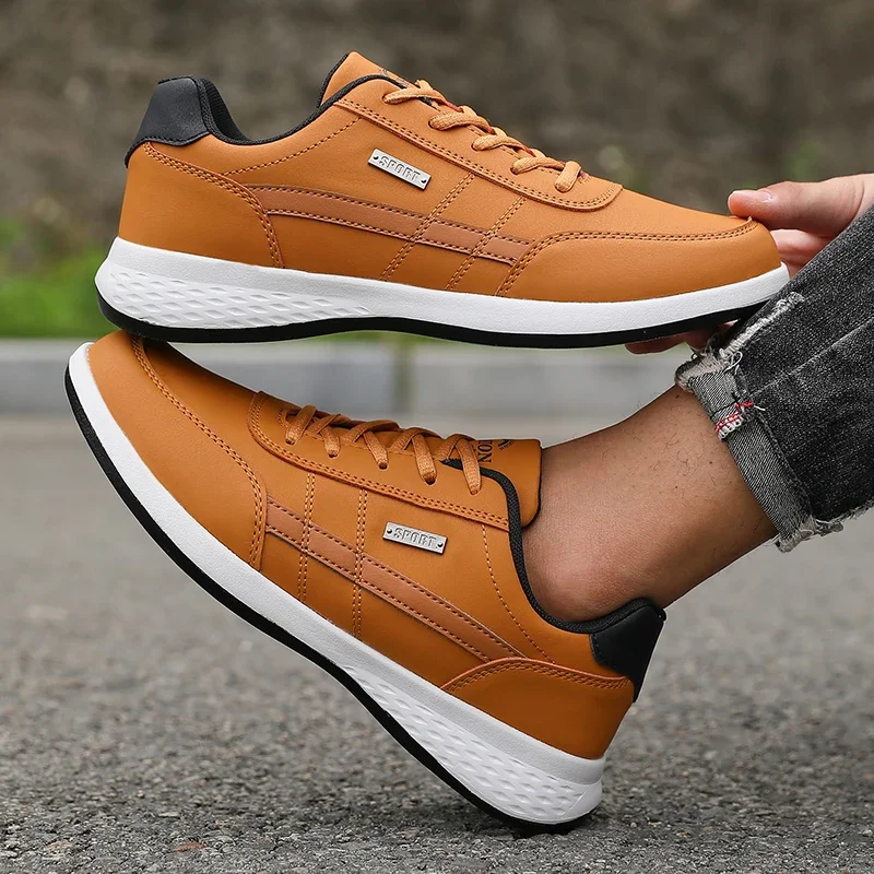 Men S Tennis Korean Edition Lightweight Fashion Sneakers Designer - Image 8