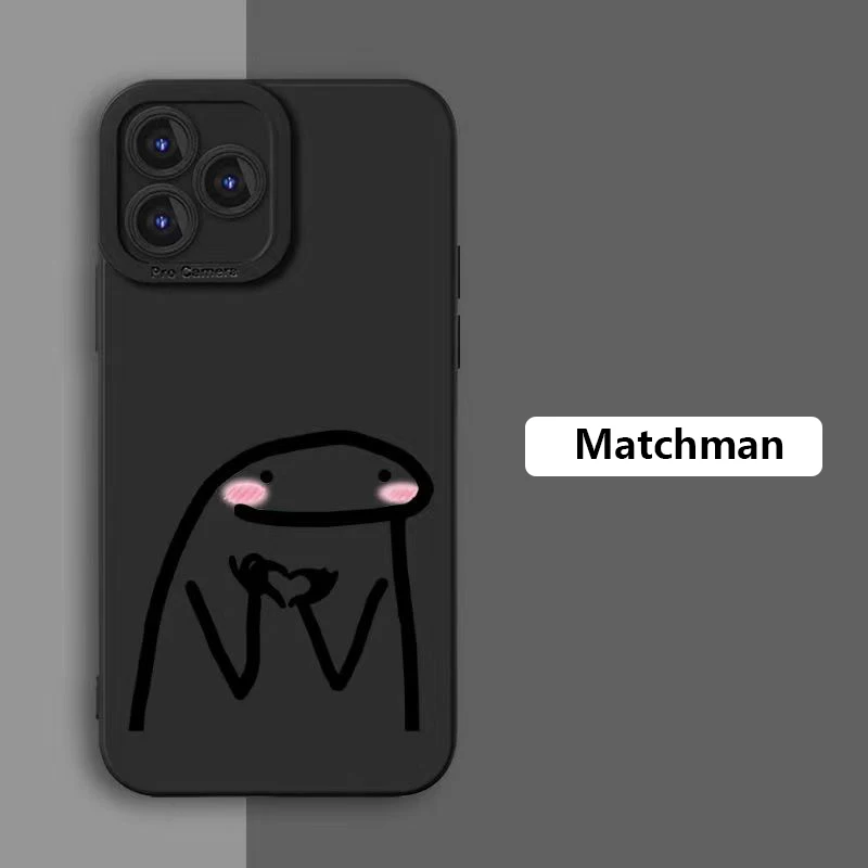 Cute Cartoon Matchman Silicone Phone Case For Iphone 16 - Image 10
